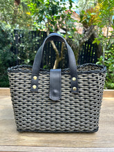 Load image into Gallery viewer, New Mini Triple Weave Bag - Leather Handles and Closure. Coming back soon!
