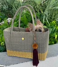 Load image into Gallery viewer, New Everyday Bag With Cognac Leather Strap
