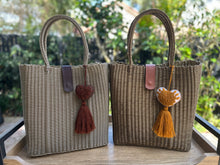 Load image into Gallery viewer, New Tall Copper Bag - Camel Leather Closure
