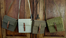 Load image into Gallery viewer, NEW Medium Copper Crossbody - Real leather Dark Camel Strap.
